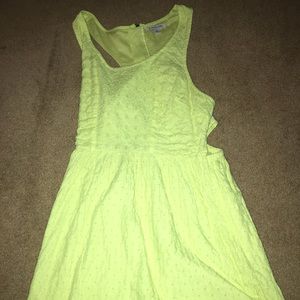 Neon green summer dress!